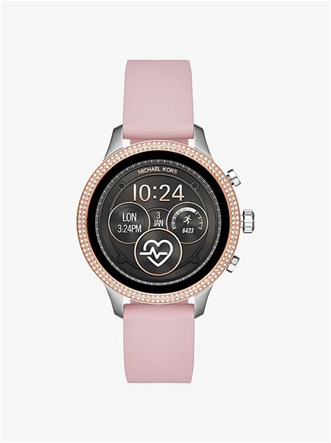 michael kors smartwatch damen runaway|Runway Pavé Two.